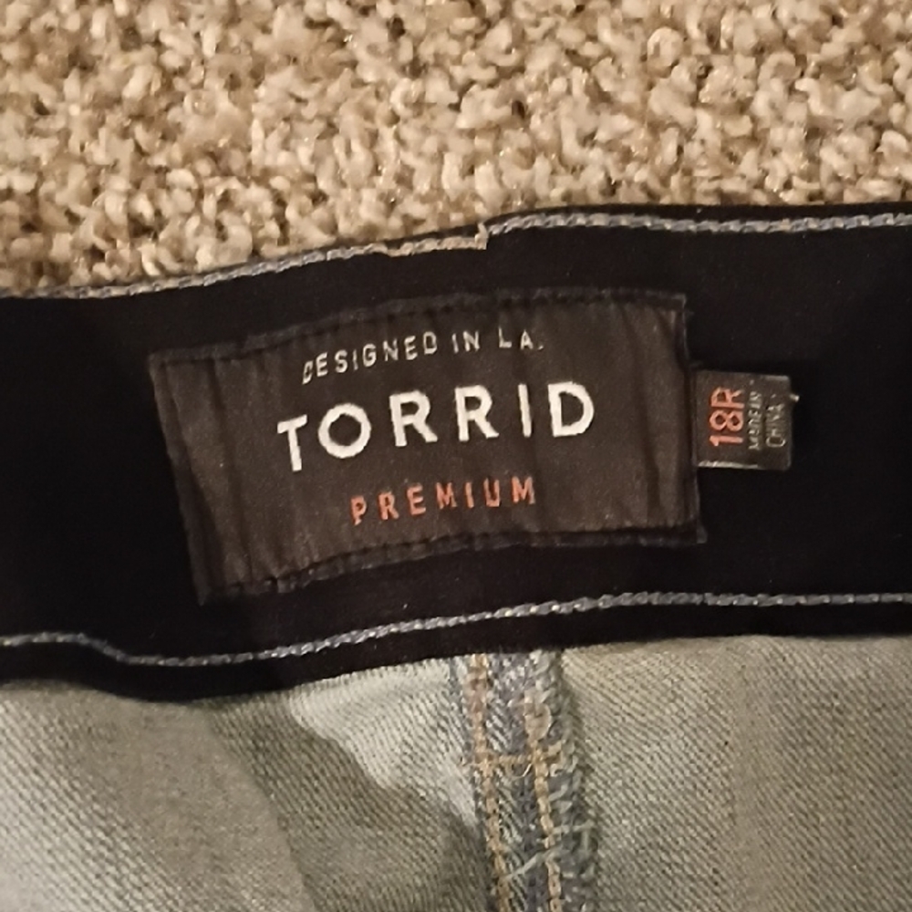 Torrid Premium Skinny Jeans - Soft Blue